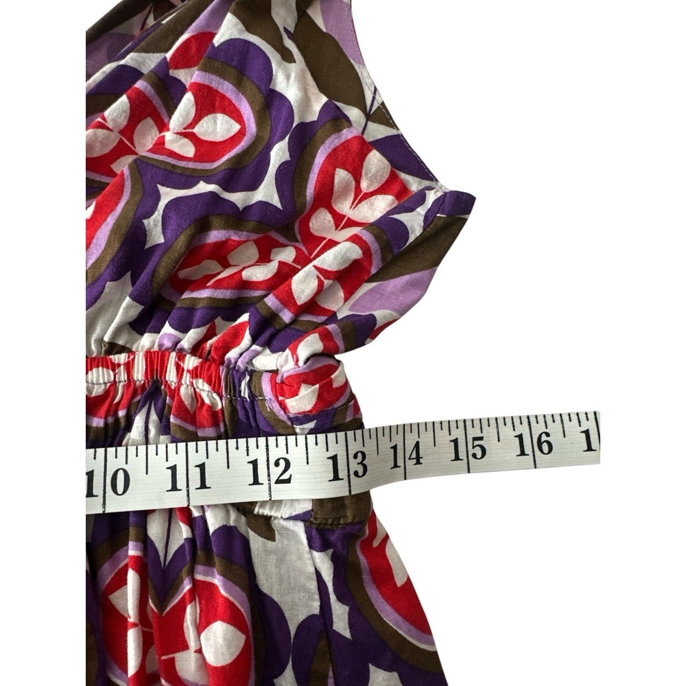 New Truworths Maxi Dress Women's Size 38 Medium Sleeveless Elastic Waist - Picture 8 of 11